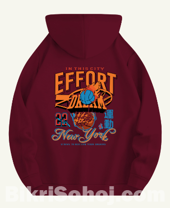 Drop Shoulder Hoodie for Men and Women